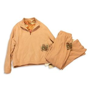Caribbean Joe Set Matching Sweatshirt, Sweatpants And Long Sleeve Shirt NWT L/XL